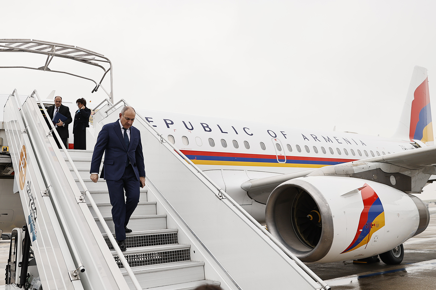 Никол Пашинян отправился с рабочим визитом в Россию