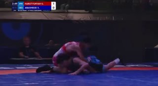 Армянский борец Геворг Арутюнян стал бронзовым призёром чемпионата мира U-17 в Баку
